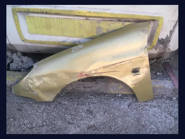 Peugeot 206 ÇAMURLUK çıkma yedek parça