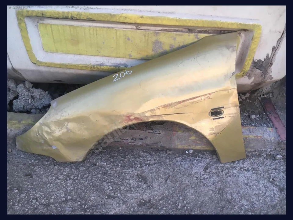 Peugeot 206 ÇAMURLUK çıkma parça fotoğrafı 1